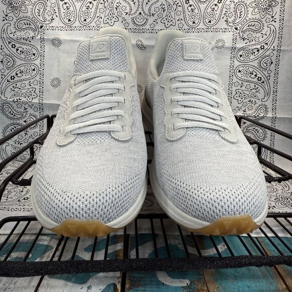 NEW Johnnie-O Knit Range Runner 2.0 Golf/Athletic Shoes Grey Men's SZ 8.5 - Picture 4 of 9